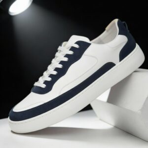 Basket Blanc Bleu